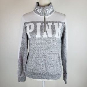 PINK by Victoria's Secret Half Zip Sweatshirt